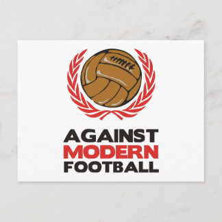 Postal Contra el fútbol moderno