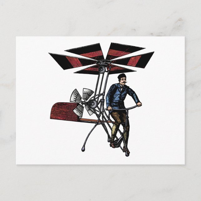 Postal Contraprestación de aviones de helicópteros de Vic (Anverso)