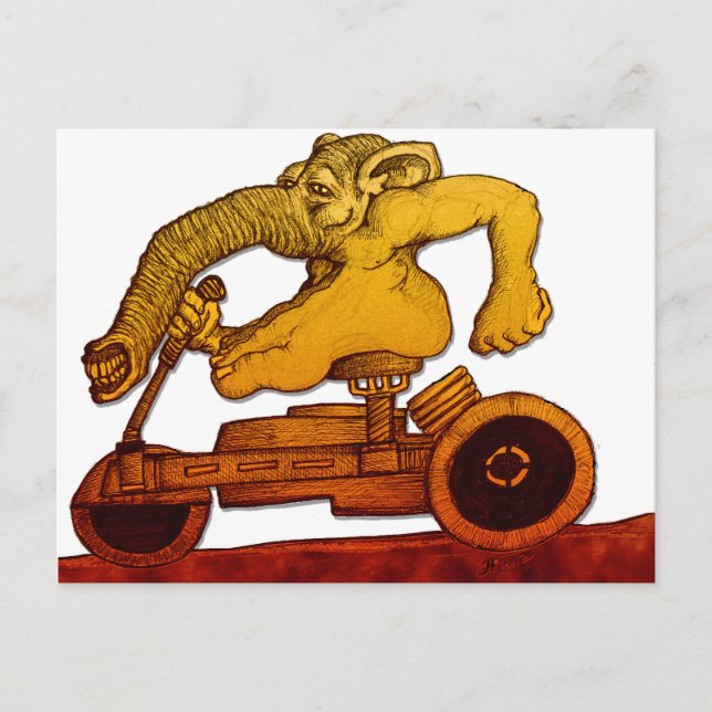 Postal Contrapunto de conducción (Anverso)