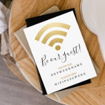 Postal Contraseña de Wifi y red personalizada<br><div class="desc">Tarjetas postales personalizadas Wifi Password and Network - ideal para hoteles,  casas de huéspedes,  empresas y más - diseño personalizado y personalizado de tarjetas de información wi-fi de Ricaso</div>