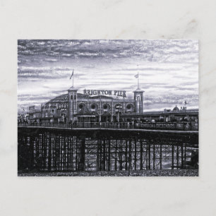 Postal Contraste Brighton Pier