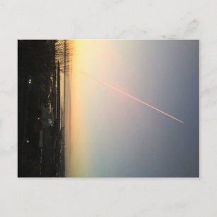 Postal Contraste sobre la bahía de Bellingham