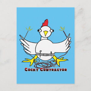 Postal Contratista de Cocky