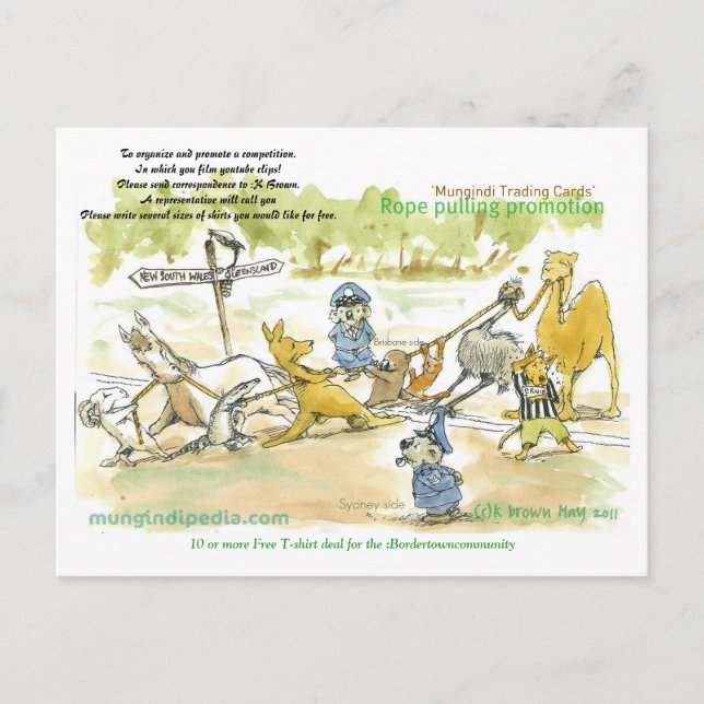 Postal contrato de pub (Anverso)