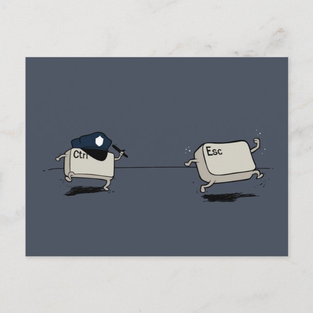 Postal Control frente a escape (Anverso)