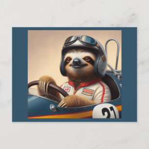 Postal Controlador de racecar Sloth