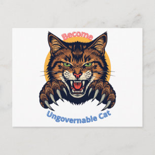 Postal Conviértete en Gato Ingobernable