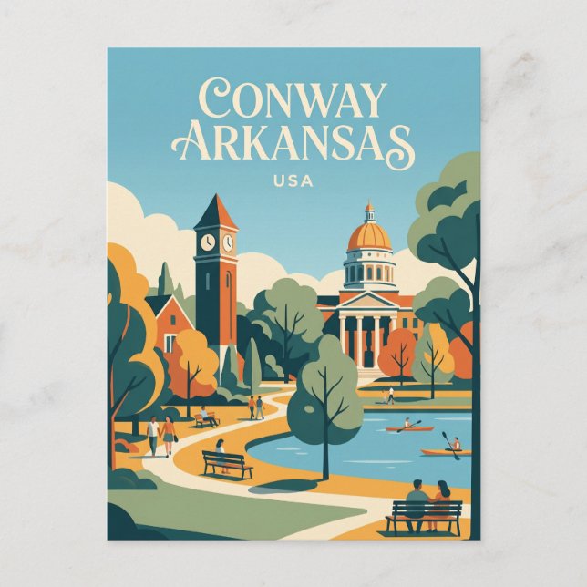 Postal Conway EE. UU. (Anverso)