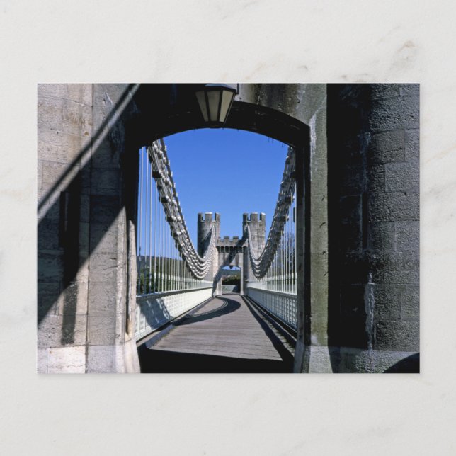 Postal Conwy North Wales (Anverso)