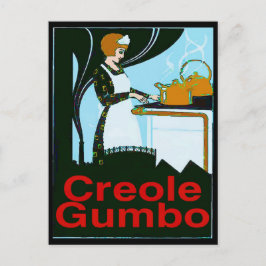 Postal Cook gumbo criollo