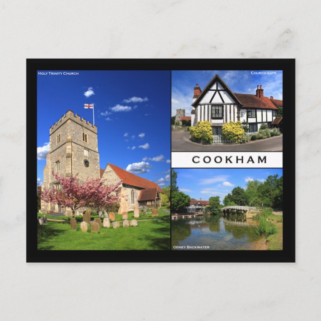 Postal Cookham Postcard (Anverso)