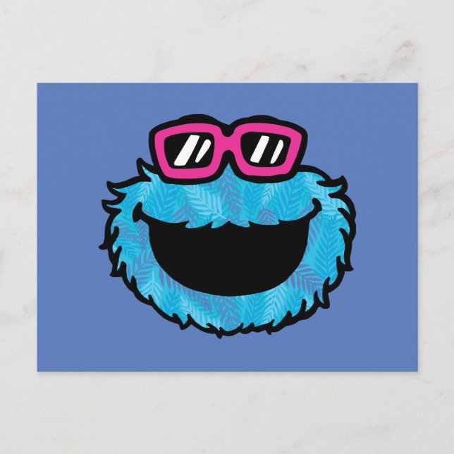 Postal Cookie Monster | Vibes de verano (Anverso)