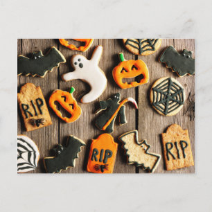 Postal Cookies caseras de pan de jengibre