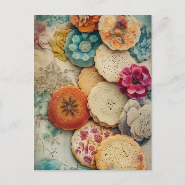 Postal Cookies de azúcar (Anverso)