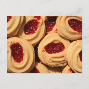 Postal Cookies de fresa de pan rápido