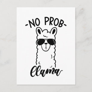 Postal Cool No Prob Llama