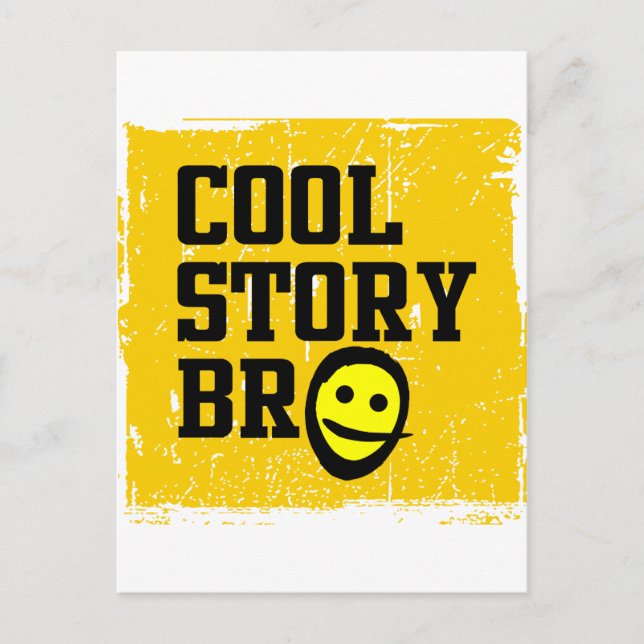 Postal Cool Story Bro (Anverso)