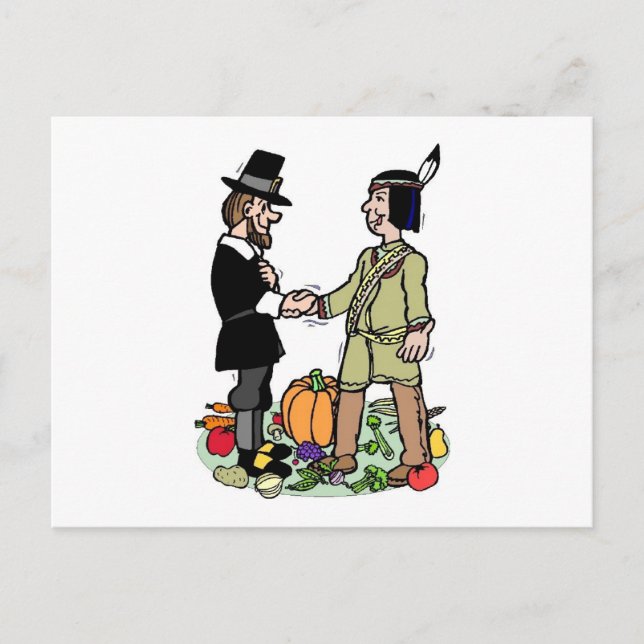 Postal Cooperación india del peregrino (Anverso)