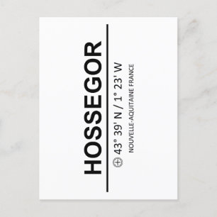 Postal Coordenadas Hossegor