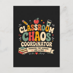 Postal Coordinador de Caos en el Aula