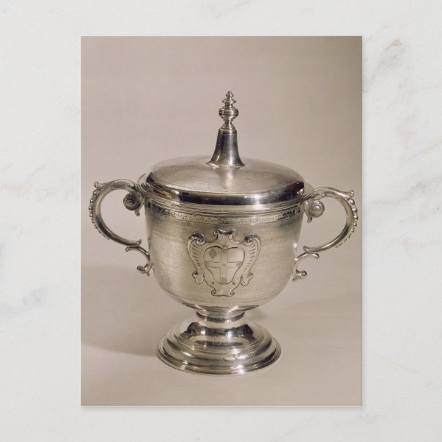 Postal Copa de Arroz James II, 1685 (Anverso)