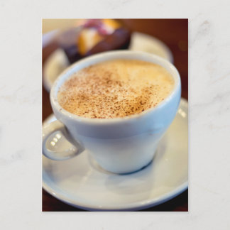 Postal Copa de capuchino