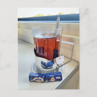 Postal Copa del Tren Caliente Ucrania Postcard