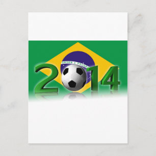 Postal Copa Mundial de Fútbol 2014