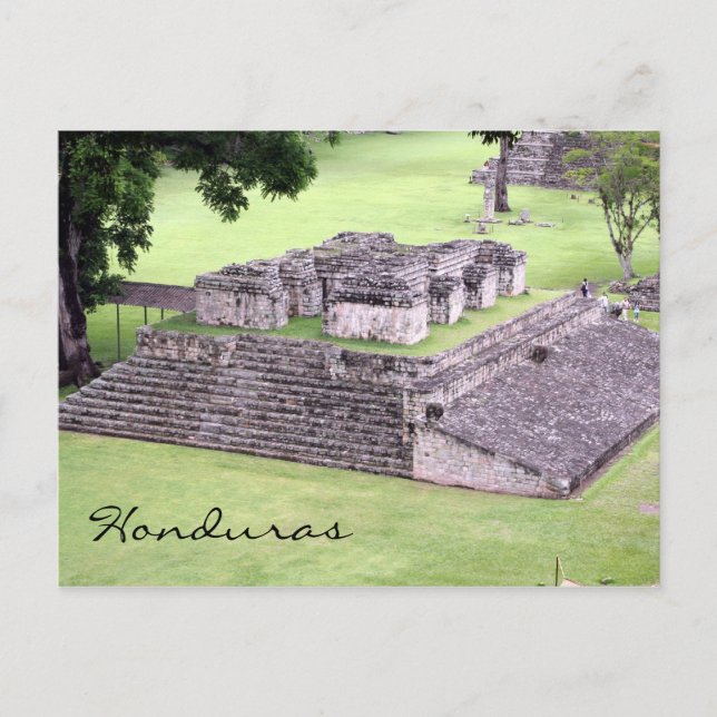 Postal copán ruina honduras (Anverso)