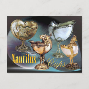 Postal Copas de Nautilus Extravagantes
