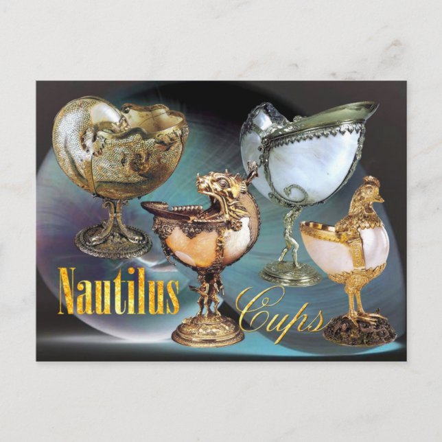 Postal Copas de Nautilus Extravagantes (Anverso)