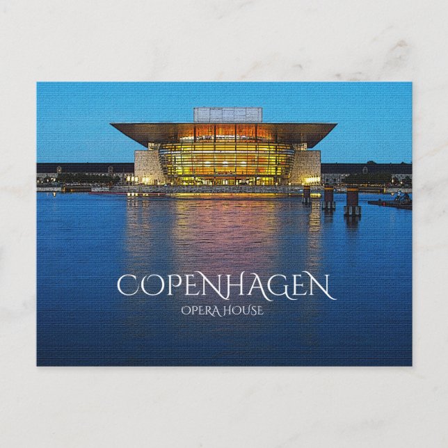 Postal Copenhague (Anverso)