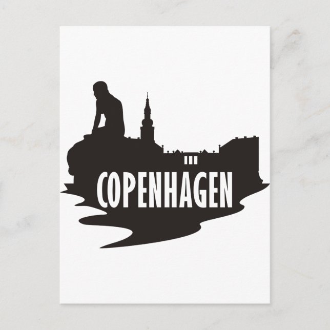 Postal Copenhague (Anverso)