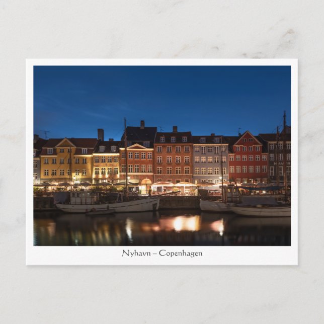 Postal Copenhague Dinamarca (Anverso)