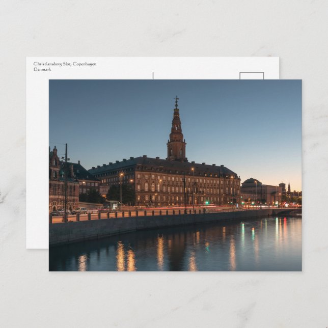 Postal Copenhague Dinamarca (Anverso / Reverso)