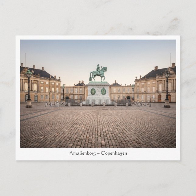 Postal Copenhague Dinamarca (Anverso)