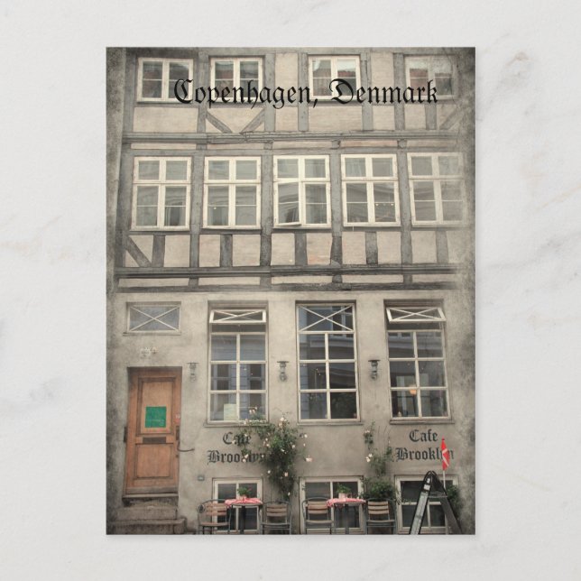 Postal Copenhague, Dinamarca (Anverso)