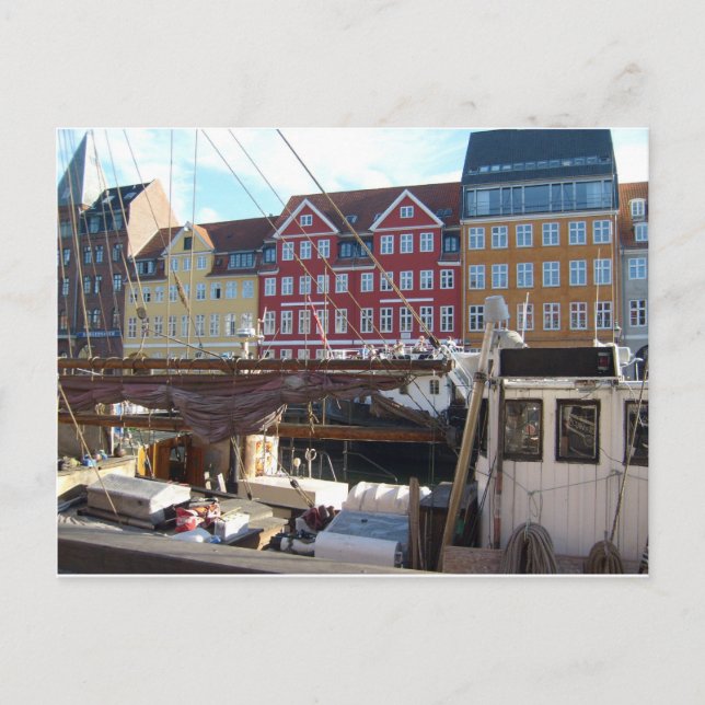 Postal Copenhague, Dinamarca (Anverso)