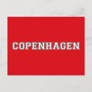 Postal Copenhague Dinamarca