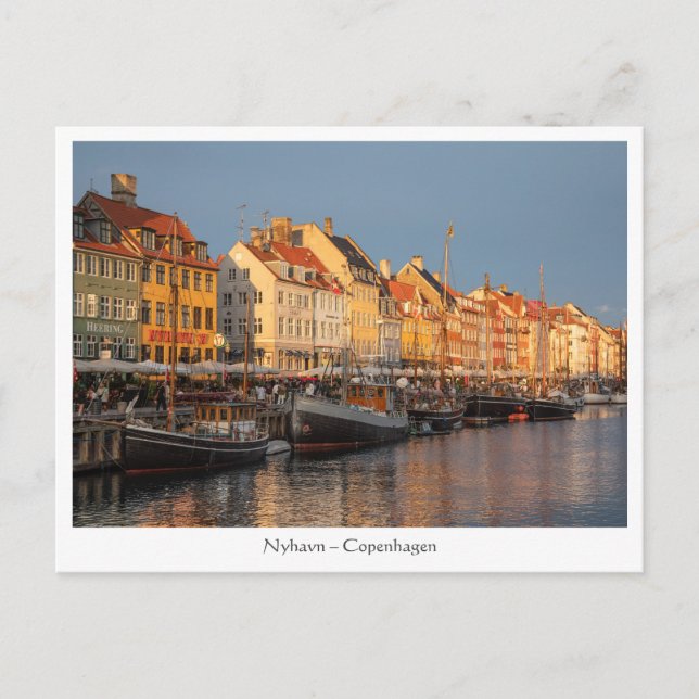 Postal Copenhague Dinamarca (Anverso)