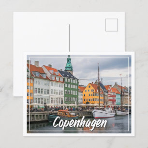 Postal Copenhague, Dinamarca - Escandinavo encantador