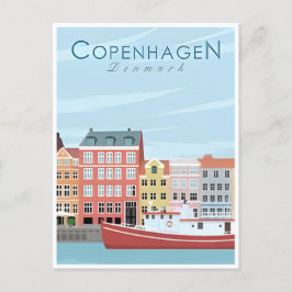 Postal Copenhague Dinamarca Viajes Viaje Vieja ciudad eur