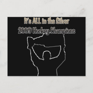 Postal Copia de los Campeones de Hockey 2009