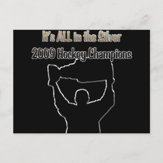 Postal Copia de los Campeones de Hockey 2009