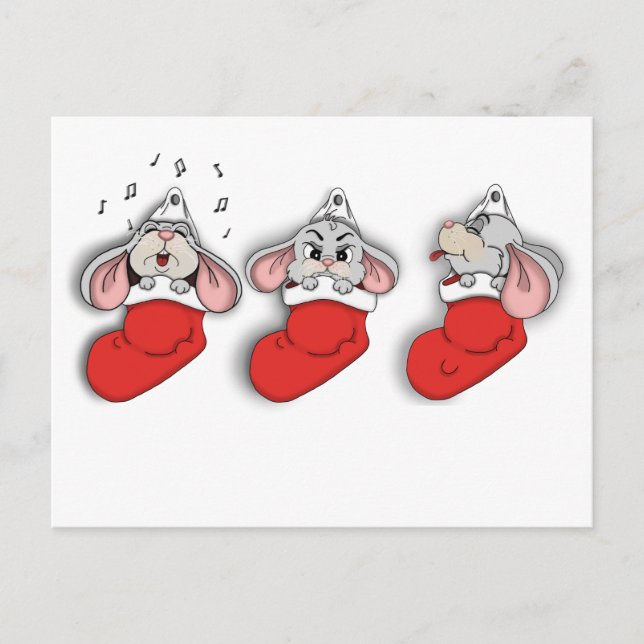 Postal copia de ratones (Anverso)