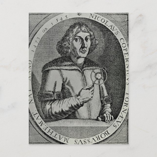 Postal Copia de un autorretrato (Anverso)