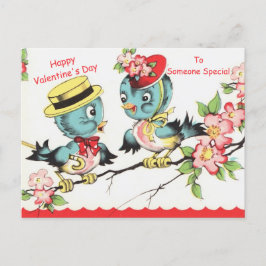 Postal Copia vintage de San Valentín