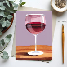 Copo de Vino Tinto | Vino Acuarela