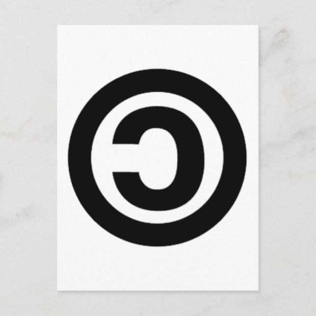 POSTAL COPYLEFT (Anverso)