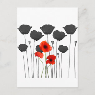 Postal coquelicot